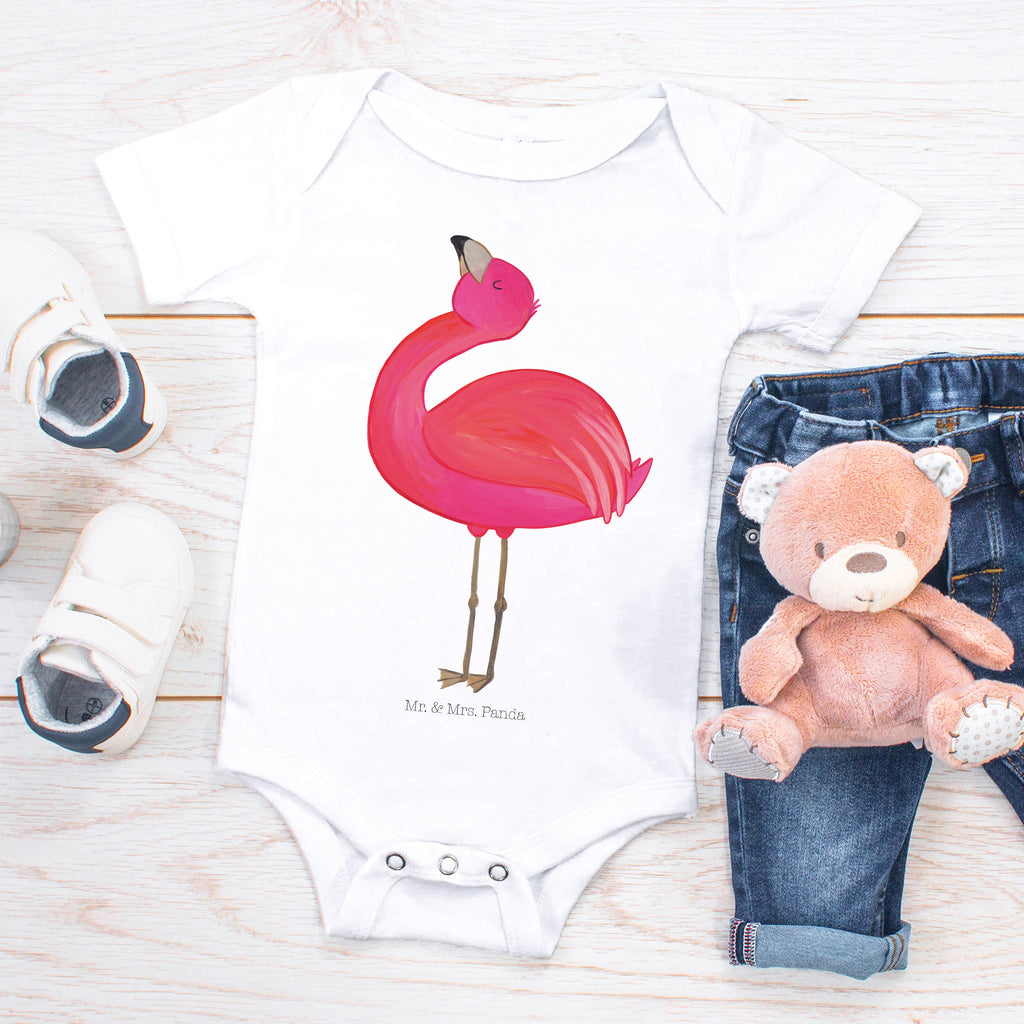 Organic Baby Body Flamingo stolz Babykleidung, Babystrampler, Strampler, Wickelbody, Baby Erstausstattung, Junge, Mädchen, Flamingo, stolz, Freude, Selbstliebe, Selbstakzeptanz, Freundin, beste Freundin, Tochter, Mama, Schwester