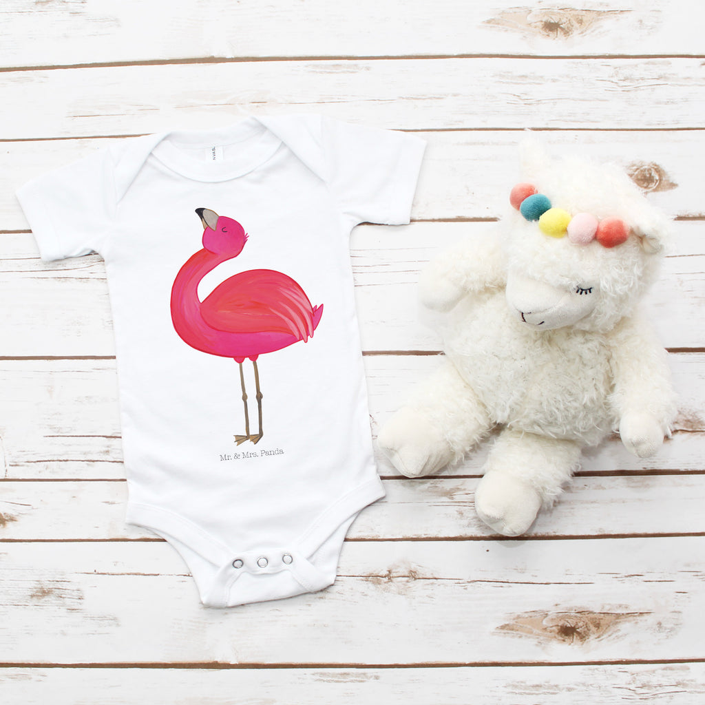 Organic Baby Body Flamingo stolz Babykleidung, Babystrampler, Strampler, Wickelbody, Baby Erstausstattung, Junge, Mädchen, Flamingo, stolz, Freude, Selbstliebe, Selbstakzeptanz, Freundin, beste Freundin, Tochter, Mama, Schwester