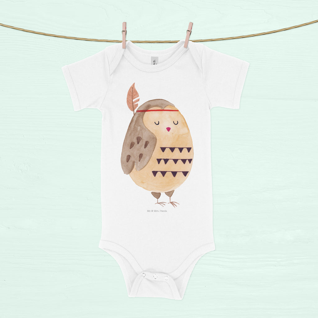 Organic Baby Body Eule Federschmuck Babykleidung, Babystrampler, Strampler, Wickelbody, Baby Erstausstattung, Junge, Mädchen, Eule, Eule Deko, Owl, Das Leben ist ein Abenteuer, Reisespruch, Federschmuck, Dekoration