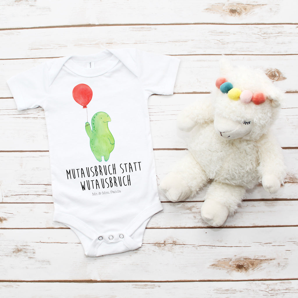 Organic Baby Body Schildkröte Luftballon Babykleidung, Babystrampler, Strampler, Wickelbody, Baby Erstausstattung, Junge, Mädchen, Schildkröte, Schildkröten, Mutausbruch, Motivation, Motivationsspruch