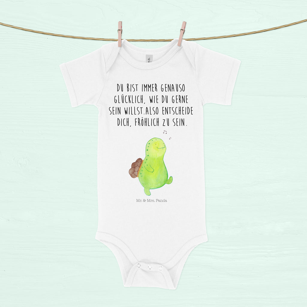 Organic Baby Body Schildkröte pfeift Babykleidung, Babystrampler, Strampler, Wickelbody, Baby Erstausstattung, Junge, Mädchen, Schildkröte, Schildi, Schildkröten, fröhlich, Glück, Motivation, Lebensfreude, Depression, Trennung, Neuanfang