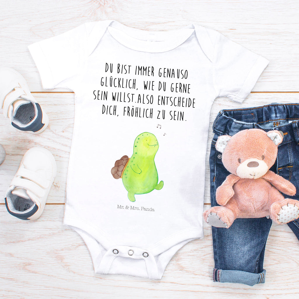 Organic Baby Body Schildkröte pfeift Babykleidung, Babystrampler, Strampler, Wickelbody, Baby Erstausstattung, Junge, Mädchen, Schildkröte, Schildi, Schildkröten, fröhlich, Glück, Motivation, Lebensfreude, Depression, Trennung, Neuanfang