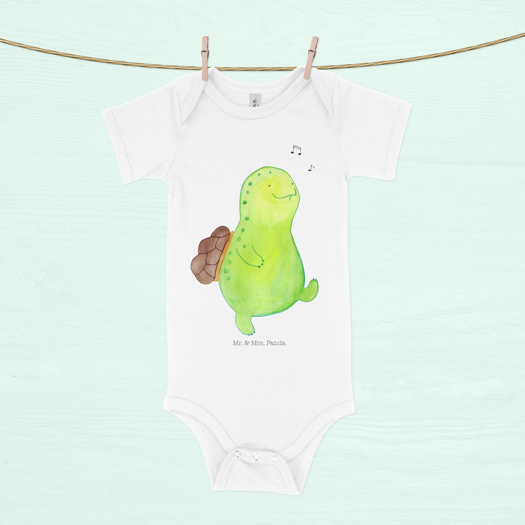 Organic Baby Body Schildkröte pfeift Babykleidung, Babystrampler, Strampler, Wickelbody, Baby Erstausstattung, Junge, Mädchen, Schildkröte, Schildi, Schildkröten, fröhlich, Glück, Motivation, Lebensfreude, Depression, Trennung, Neuanfang