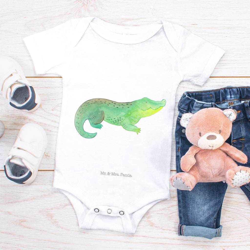 Organic Baby Body Krokodil Babykleidung, Babystrampler, Strampler, Wickelbody, Baby Erstausstattung, Junge, Mädchen, Meerestiere, Meer, Urlaub, Krokodil, Krokodile, verrückt sein, spontan sein, Abenteuerlust, Reiselust, Freundin, beste Freundin, Lieblingsmensch