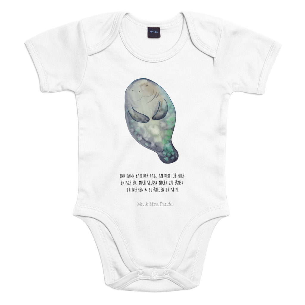 Organic Baby Body Seekuh happy Babykleidung, Babystrampler, Strampler, Wickelbody, Baby Erstausstattung, Junge, Mädchen, Meerestiere, Meer, Urlaub, Seekuh, Seekühe, Selbstliebe, Respekt, Neuanfang, Neustart, Achtsamkeit, Zufrieden, Liebeskummer, Freundin