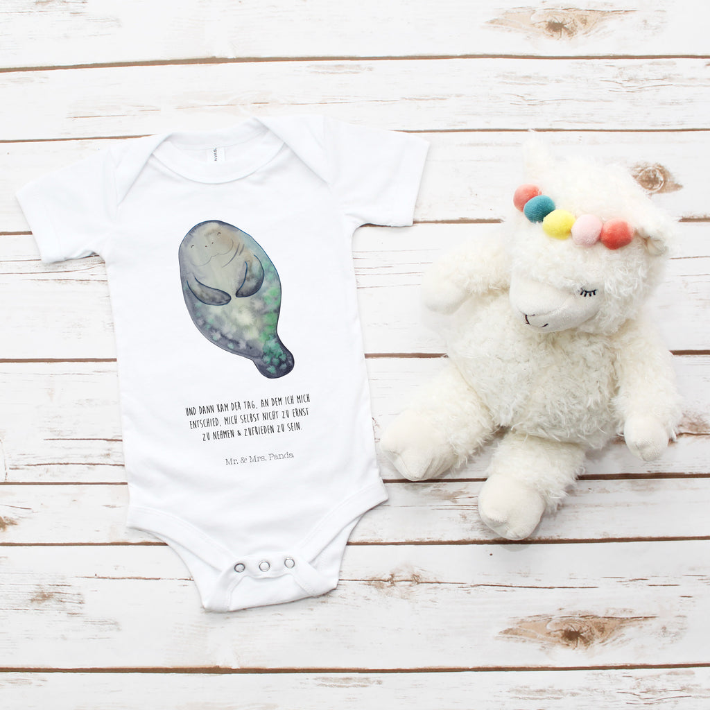 Organic Baby Body Seekuh happy Babykleidung, Babystrampler, Strampler, Wickelbody, Baby Erstausstattung, Junge, Mädchen, Meerestiere, Meer, Urlaub, Seekuh, Seekühe, Selbstliebe, Respekt, Neuanfang, Neustart, Achtsamkeit, Zufrieden, Liebeskummer, Freundin