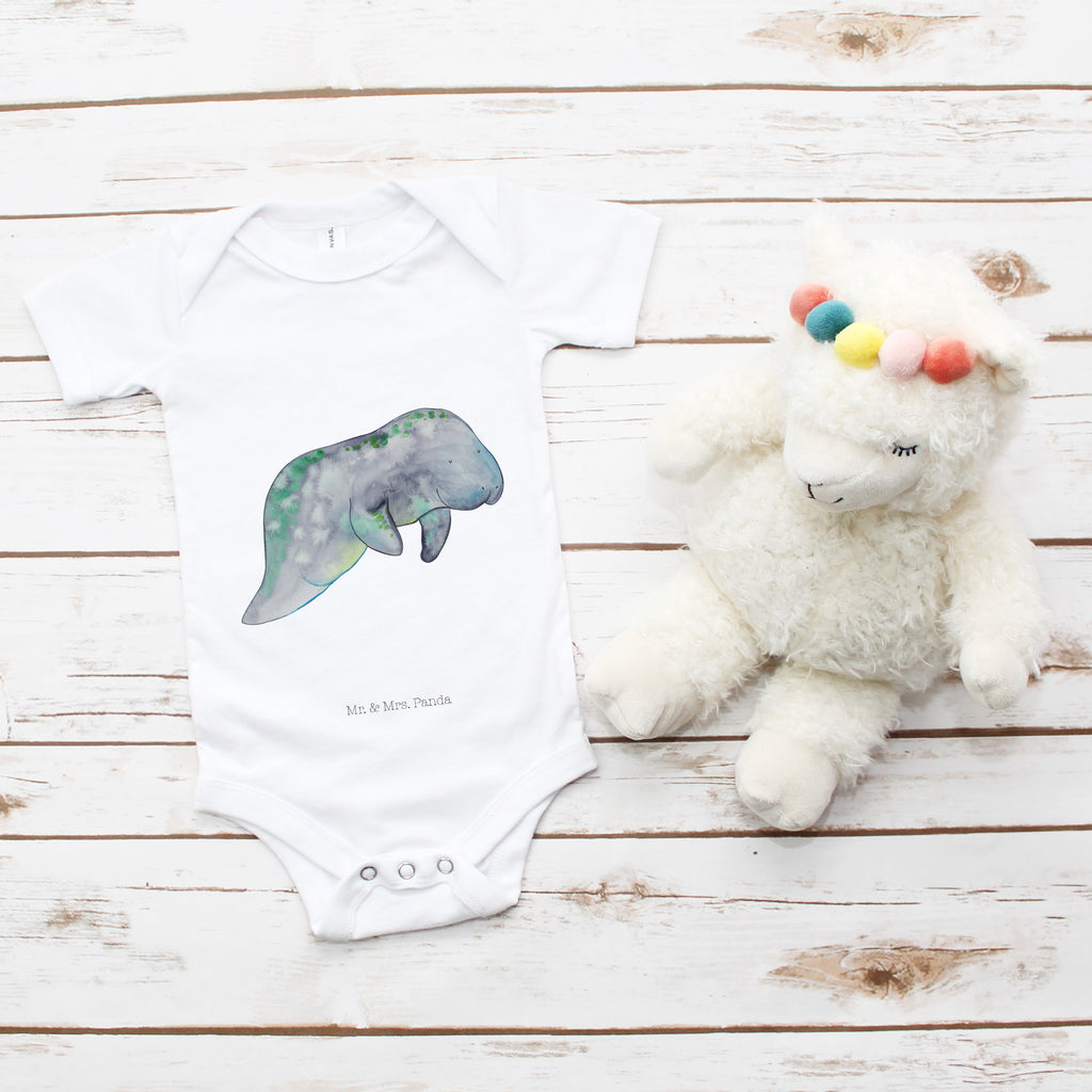 Organic Baby Body Seekuh chillt Babykleidung, Babystrampler, Strampler, Wickelbody, Baby Erstausstattung, Junge, Mädchen, Meerestiere, Meer, Urlaub, Seekuh, Seekühe, Diät, Abnehmen, Zucker, Diätwahn, Essen, Süßigkeiten