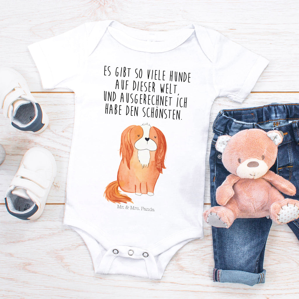 Organic Baby Body Cavalier King Charles Spaniel Babykleidung, Babystrampler, Strampler, Wickelbody, Baby Erstausstattung, Junge, Mädchen, Hund, Hundemotiv, Haustier, Hunderasse, Tierliebhaber, Hundebesitzer, Sprüche, Cavalier King Charles Spaniel, Cockerspaniel, Spaniel, Spruch, schönster Hund