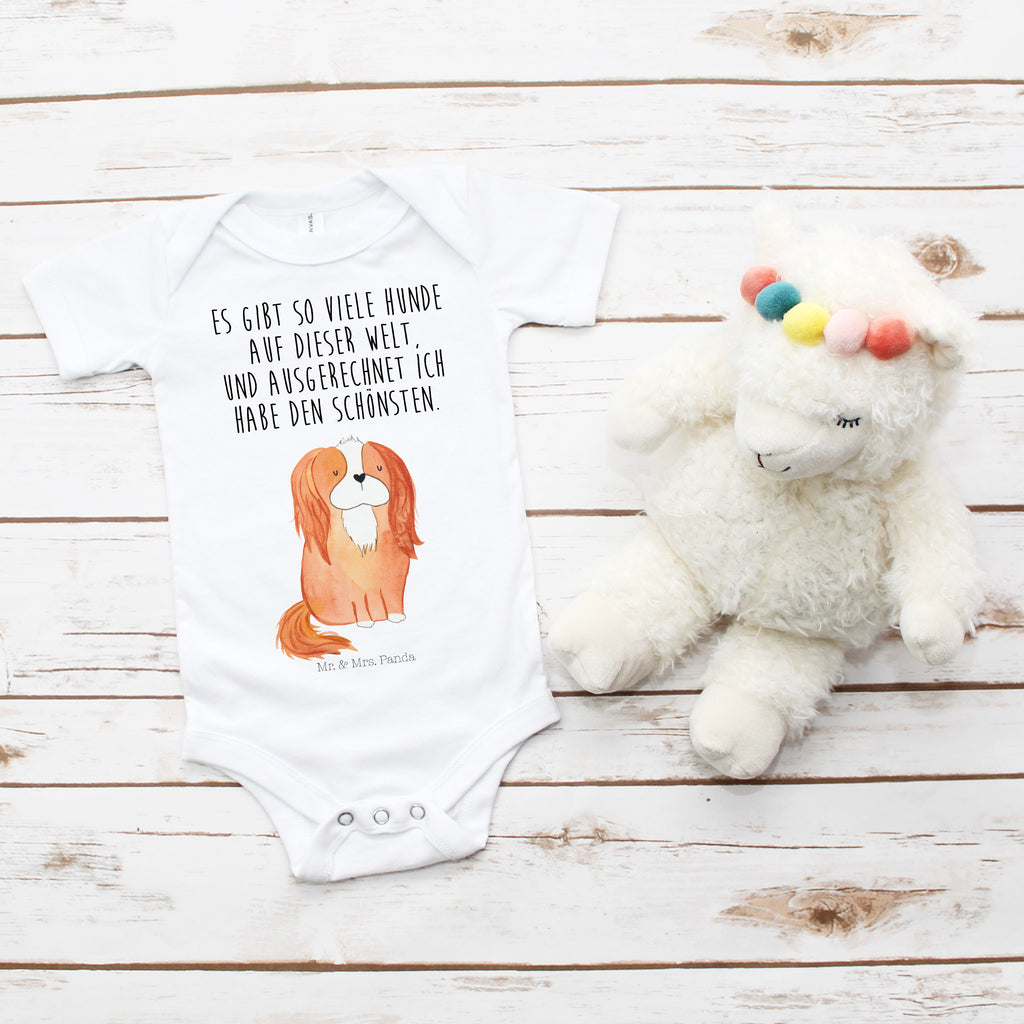 Organic Baby Body Cavalier King Charles Spaniel Babykleidung, Babystrampler, Strampler, Wickelbody, Baby Erstausstattung, Junge, Mädchen, Hund, Hundemotiv, Haustier, Hunderasse, Tierliebhaber, Hundebesitzer, Sprüche, Cavalier King Charles Spaniel, Cockerspaniel, Spaniel, Spruch, schönster Hund