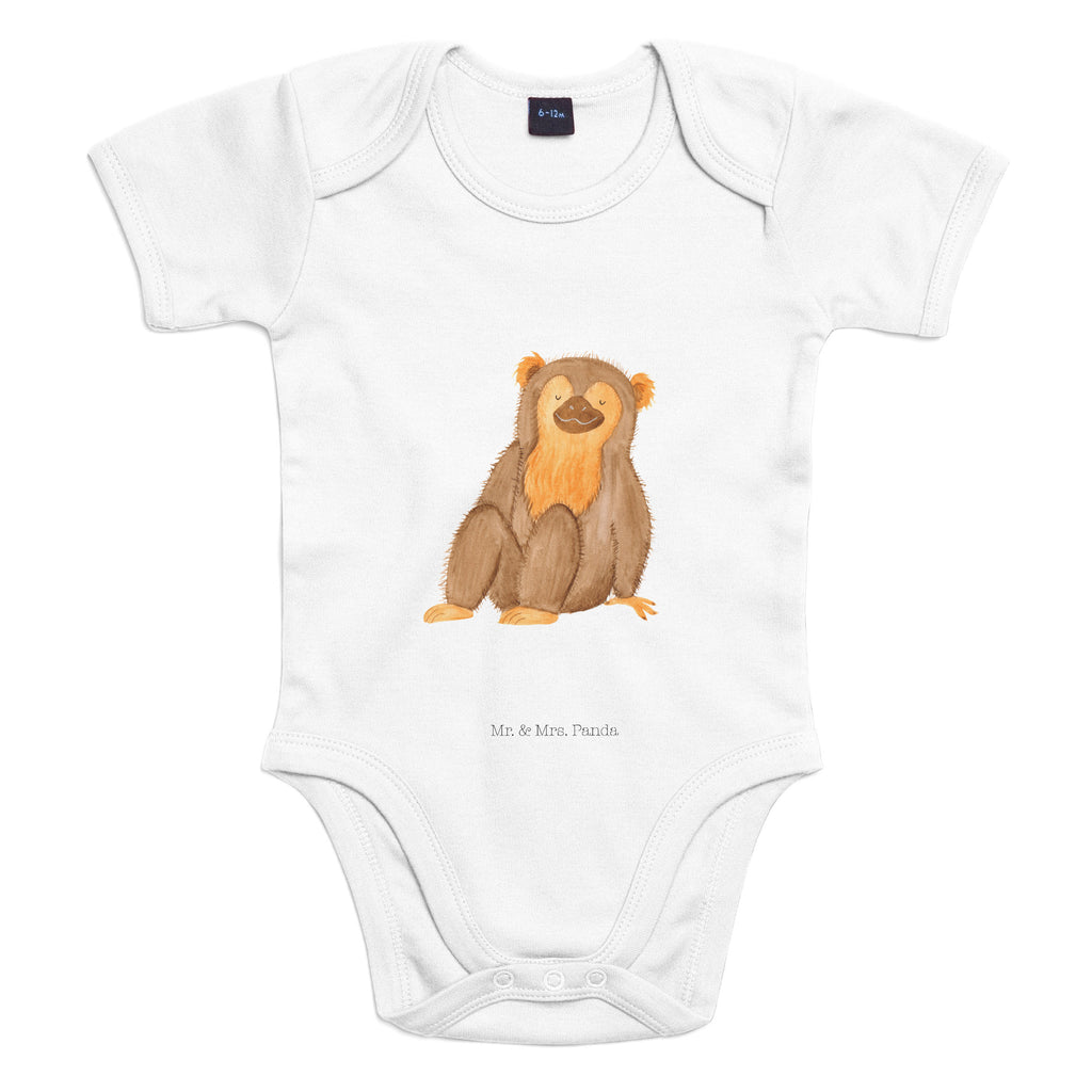 Organic Baby Body Affe Babykleidung, Babystrampler, Strampler, Wickelbody, Baby Erstausstattung, Junge, Mädchen, Afrika, Wildtiere, Affe, Äffchen, Affen, Selbstliebe, Respekt, Motivation, Selbstachtung, Liebe, Selbstbewusstsein, Selfcare