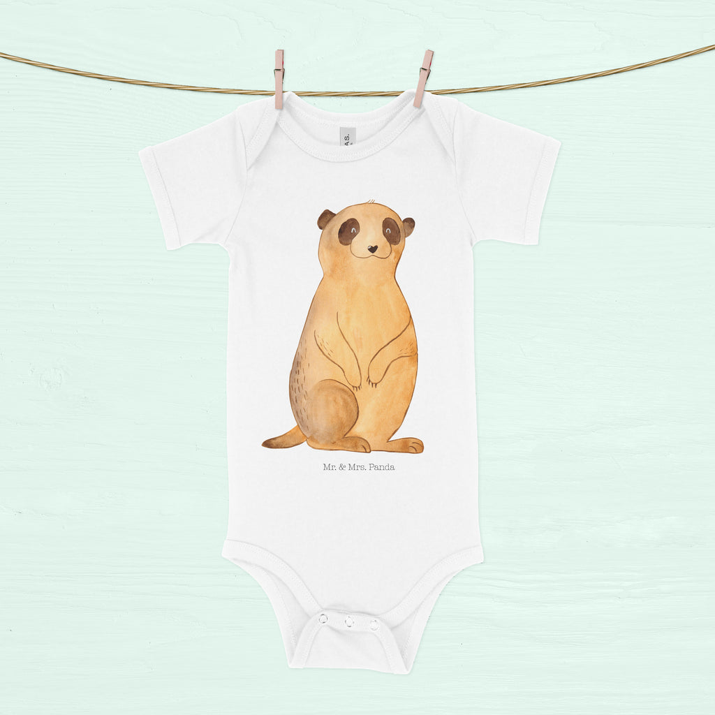 Organic Baby Body Erdmännchen Babykleidung, Babystrampler, Strampler, Wickelbody, Baby Erstausstattung, Junge, Mädchen, Afrika, Wildtiere, Erdmännchen, Reisen, Spruch, Weltreise, Afrikareise, Roadtrip, Traveling