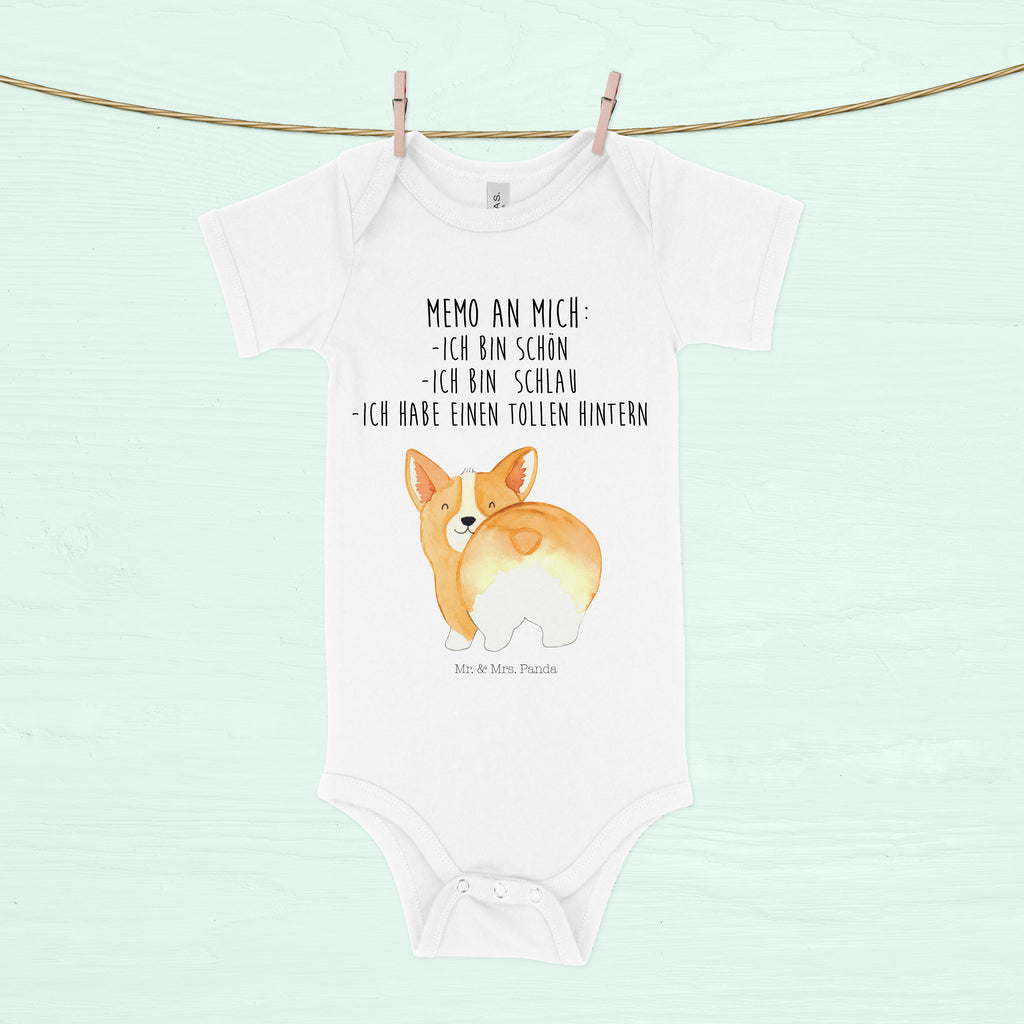 Organic Baby Body Corgie Po Babykleidung, Babystrampler, Strampler, Wickelbody, Baby Erstausstattung, Junge, Mädchen, Hund, Hundemotiv, Haustier, Hunderasse, Tierliebhaber, Hundebesitzer, Sprüche, Corgie, Hundeliebe, Motivation, Selbstliebe, Spruch