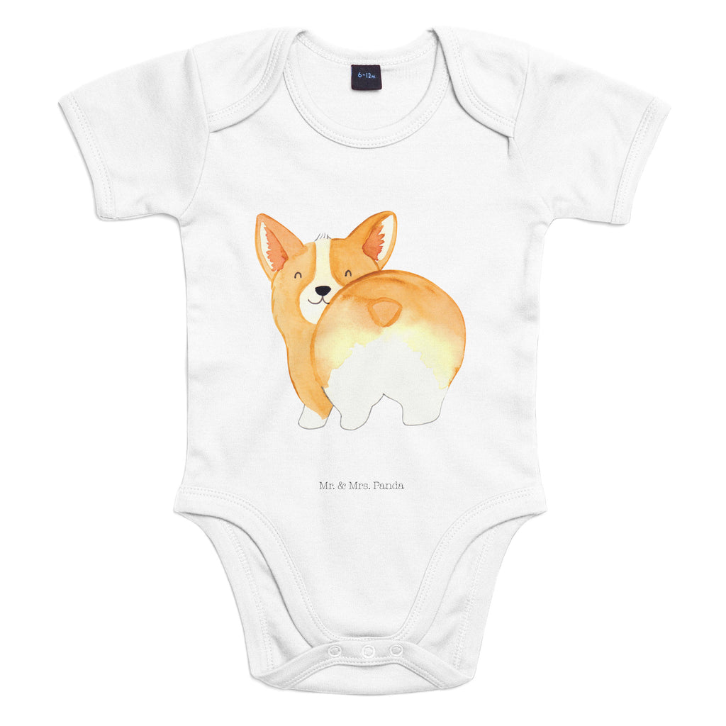 Organic Baby Body Corgie Po Babykleidung, Babystrampler, Strampler, Wickelbody, Baby Erstausstattung, Junge, Mädchen, Hund, Hundemotiv, Haustier, Hunderasse, Tierliebhaber, Hundebesitzer, Sprüche, Corgie, Hundeliebe, Motivation, Selbstliebe, Spruch