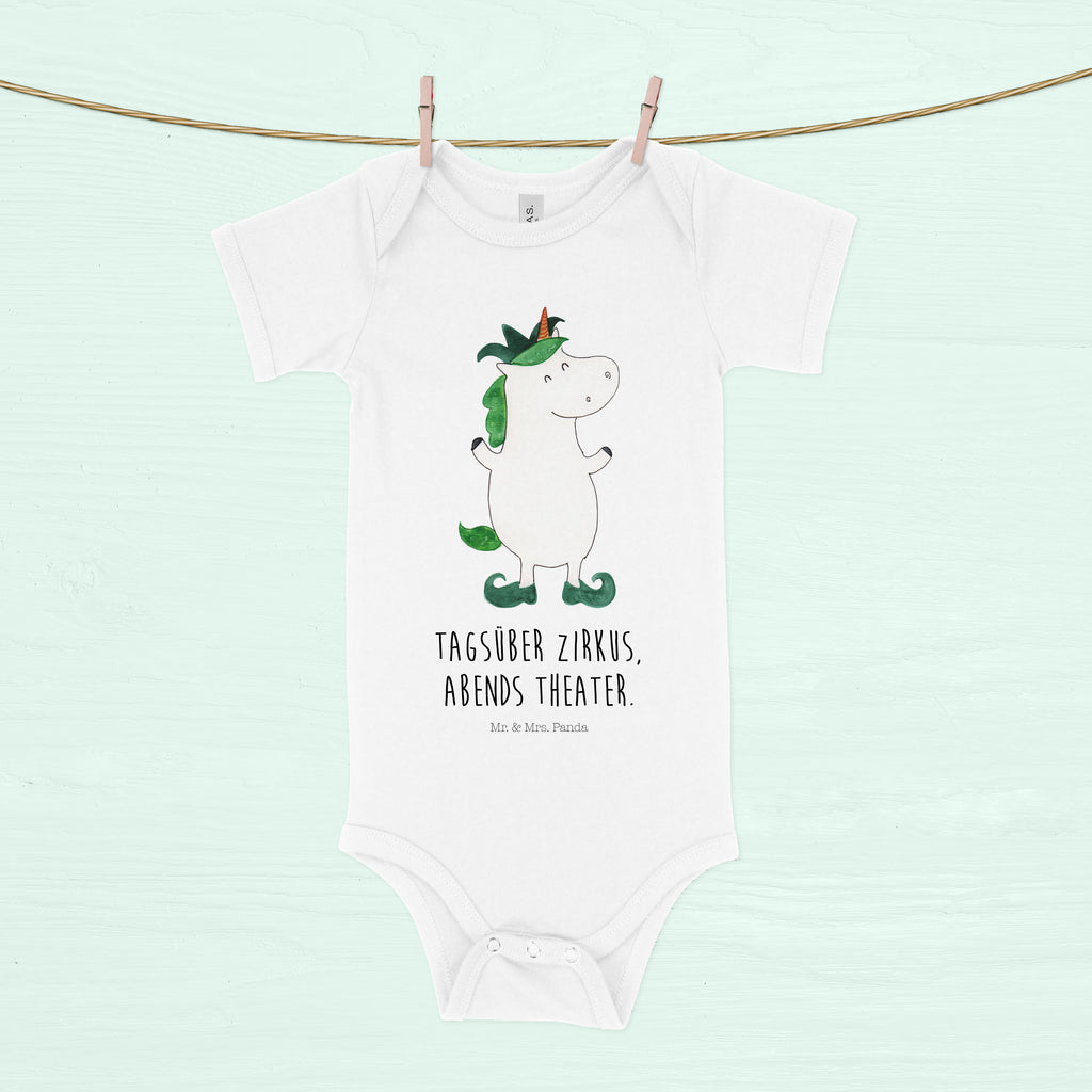Organic Baby Body Einhorn Joker Babykleidung, Babystrampler, Strampler, Wickelbody, Baby Erstausstattung, Junge, Mädchen, Einhorn, Einhörner, Einhorn Deko, Pegasus, Unicorn, Hofnarr, Kasper, Gaukler, Mittelalter