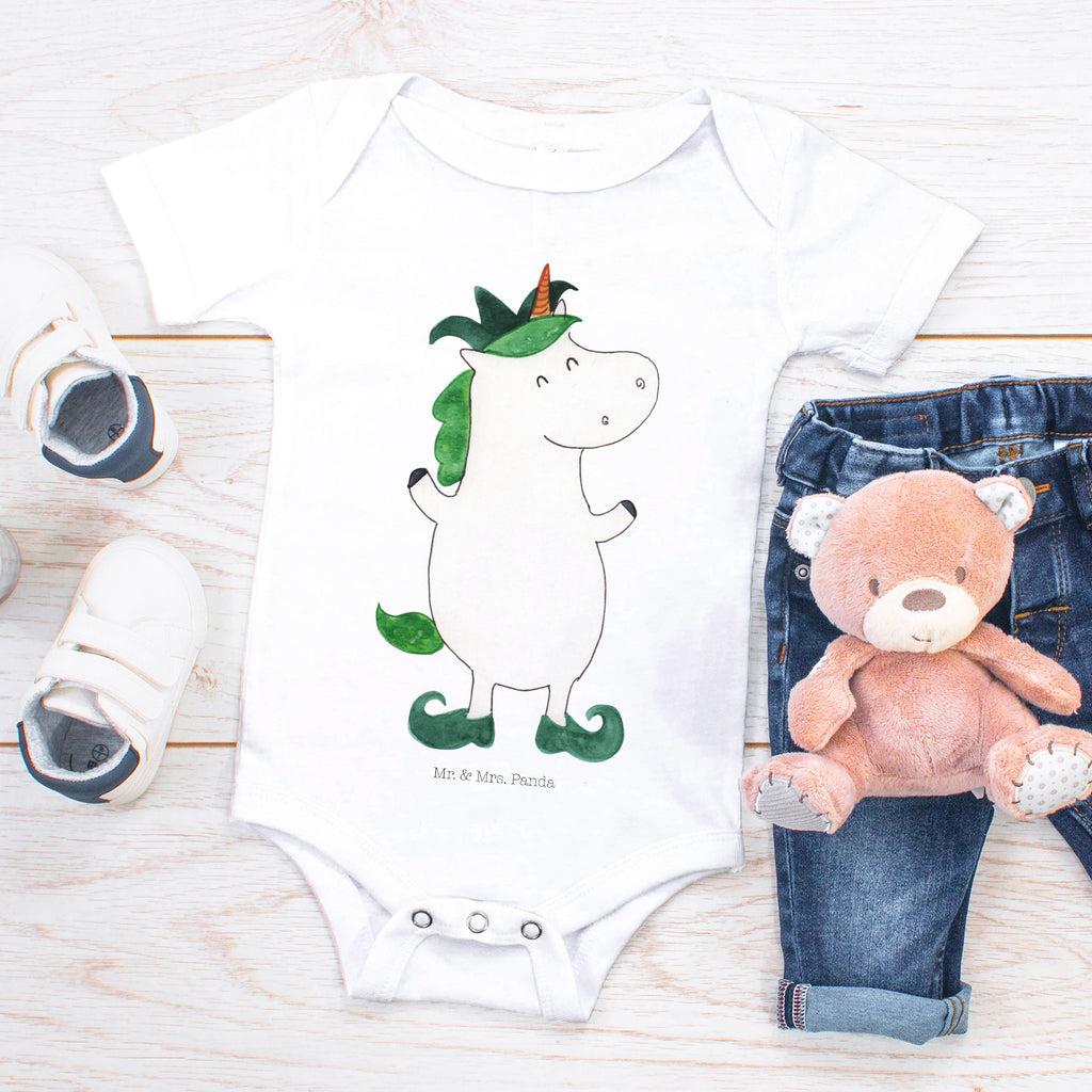 Organic Baby Body Einhorn Joker Babykleidung, Babystrampler, Strampler, Wickelbody, Baby Erstausstattung, Junge, Mädchen, Einhorn, Einhörner, Einhorn Deko, Pegasus, Unicorn, Hofnarr, Kasper, Gaukler, Mittelalter
