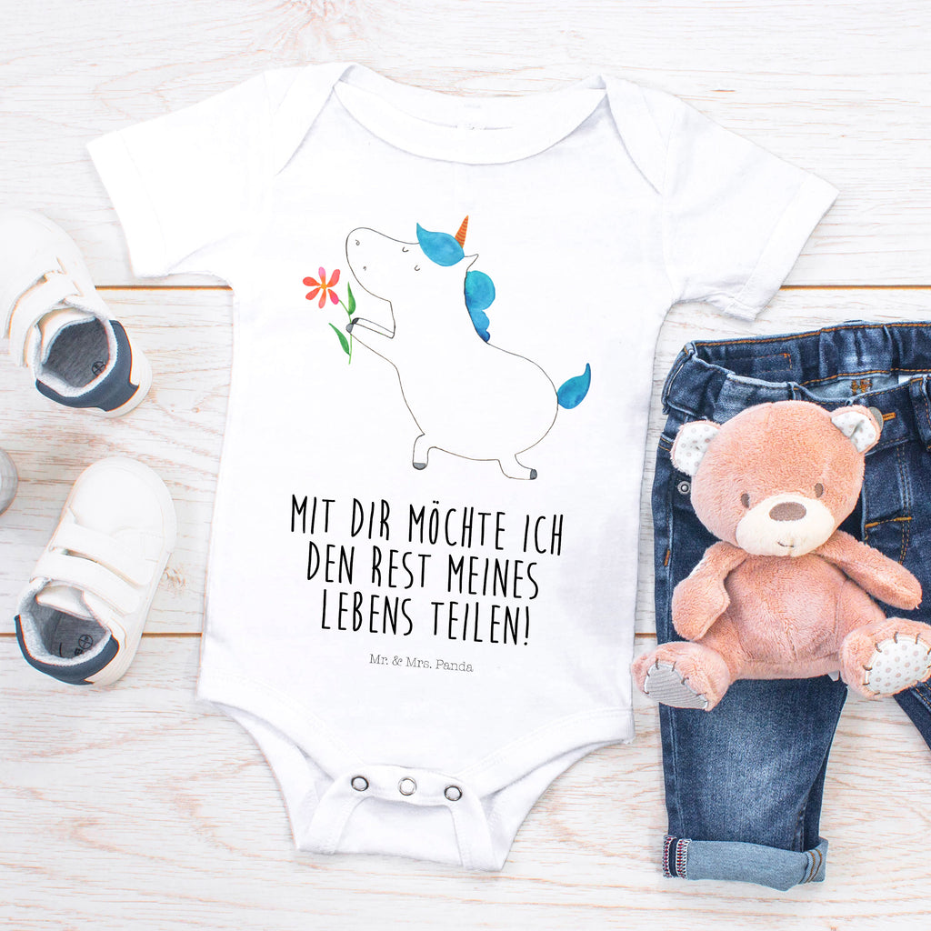 Organic Baby Body Einhorn Blume Babykleidung, Babystrampler, Strampler, Wickelbody, Baby Erstausstattung, Junge, Mädchen, Einhorn, Einhörner, Einhorn Deko, Pegasus, Unicorn, Liebe, Liebesbeweis, Antrag, Heiratsantrag, Verlobung, Ehepaar, Pärchen, Partner, Freund, Freundin, Ehe, heiraten