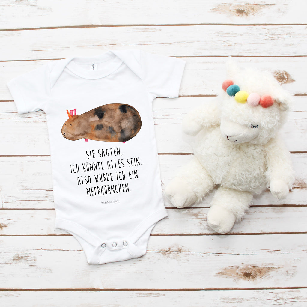 Organic Baby Body Meerhörnchen Babykleidung, Babystrampler, Strampler, Wickelbody, Baby Erstausstattung, Junge, Mädchen, Einhorn, Einhörner, Einhorn Deko, Pegasus, Unicorn, Meerhörnchen, Meericorn, Meerschwein, Meerschweinchen