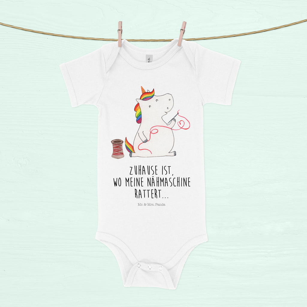 Organic Baby Body Einhorn Näherin Babykleidung, Babystrampler, Strampler, Wickelbody, Baby Erstausstattung, Junge, Mädchen, Einhorn, Einhörner, Einhorn Deko, Pegasus, Unicorn, Näherin, nähen, Freundin, Häkeln, Stricken, basteln, Nähzimmer