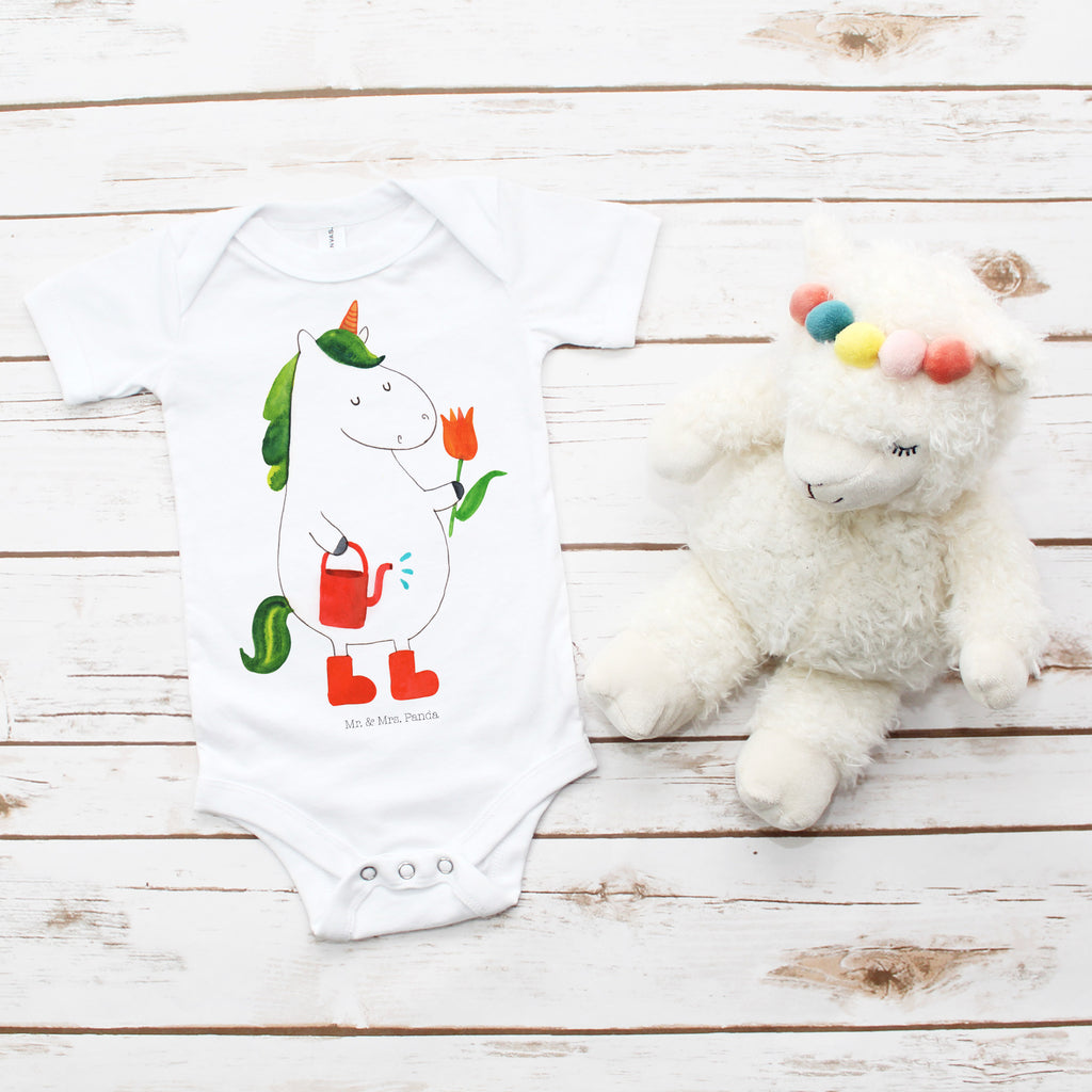 Organic Baby Body Einhorn Gärtner Babykleidung, Babystrampler, Strampler, Wickelbody, Baby Erstausstattung, Junge, Mädchen, Einhorn, Einhörner, Einhorn Deko, Pegasus, Unicorn, Luftballon, Gießkanne, Giesskanne, Lebenslust, Freude, Blume, Freundin, Garten, Stiefel