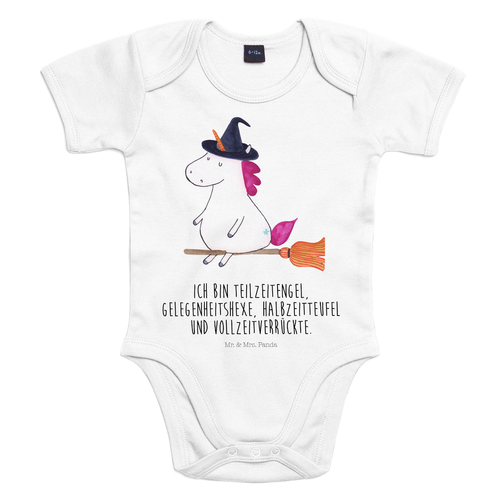 Organic Baby Body Einhorn Hexe Babykleidung, Babystrampler, Strampler, Wickelbody, Baby Erstausstattung, Junge, Mädchen, Einhorn, Einhörner, Einhorn Deko, Pegasus, Unicorn, Frau, Ehefrau, Hexe, Teufel, Engel, Verrückte, Freundin, Leben, Zicke