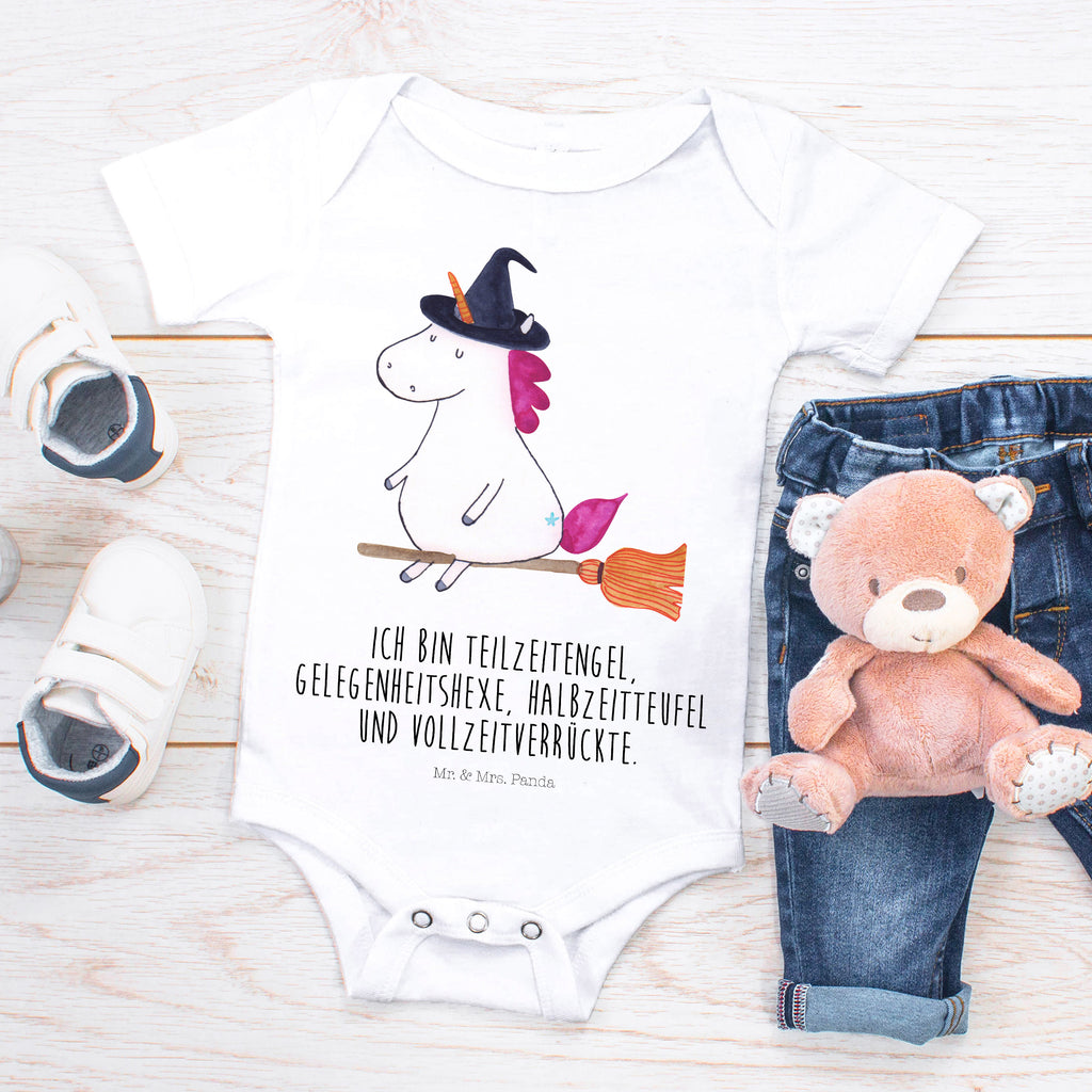 Organic Baby Body Einhorn Hexe Babykleidung, Babystrampler, Strampler, Wickelbody, Baby Erstausstattung, Junge, Mädchen, Einhorn, Einhörner, Einhorn Deko, Pegasus, Unicorn, Frau, Ehefrau, Hexe, Teufel, Engel, Verrückte, Freundin, Leben, Zicke