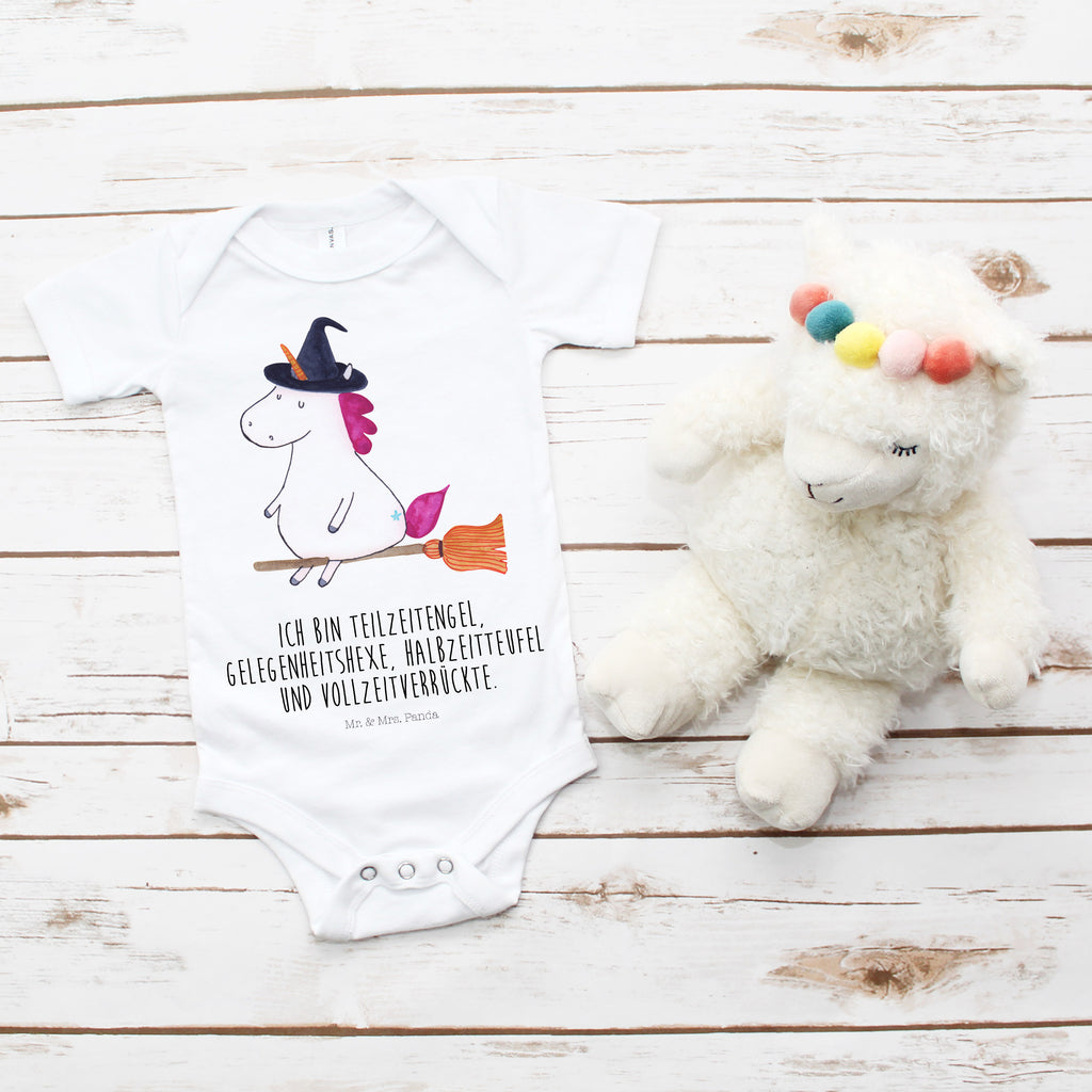 Organic Baby Body Einhorn Hexe Babykleidung, Babystrampler, Strampler, Wickelbody, Baby Erstausstattung, Junge, Mädchen, Einhorn, Einhörner, Einhorn Deko, Pegasus, Unicorn, Frau, Ehefrau, Hexe, Teufel, Engel, Verrückte, Freundin, Leben, Zicke