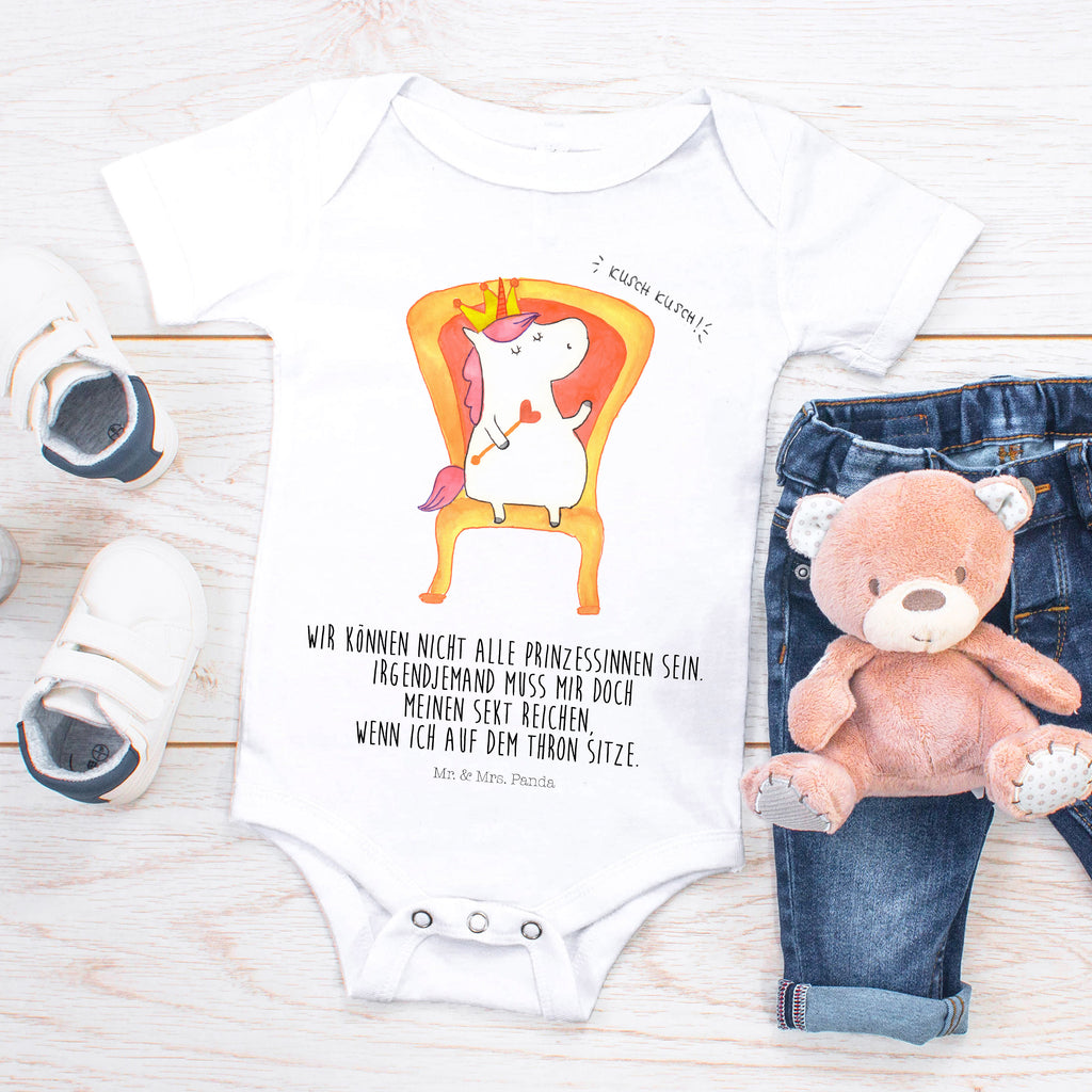 Organic Baby Body Einhorn König Babykleidung, Babystrampler, Strampler, Wickelbody, Baby Erstausstattung, Junge, Mädchen, Einhorn, Einhörner, Einhorn Deko, Pegasus, Unicorn, König, Präsident, Bundeskanzler, Herrscher, Kaiser, Prinzessin, Krone