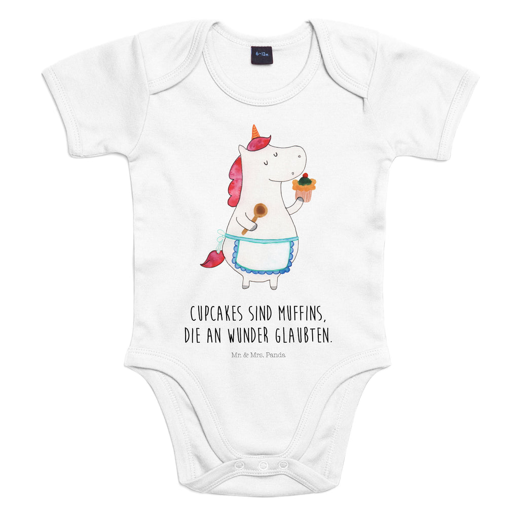 Organic Baby Body Einhorn Küchenfee Babykleidung, Babystrampler, Strampler, Wickelbody, Baby Erstausstattung, Junge, Mädchen, Einhorn, Einhörner, Einhorn Deko, Pegasus, Unicorn, backen, Muffin, Motivation, Träumer, träumen, Bäckerin, Hobbykoch, Koch, Torte, Kuchen