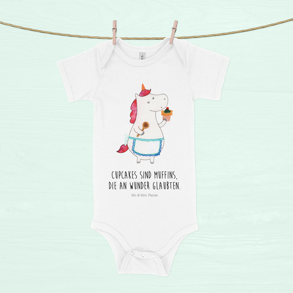 Organic Baby Body Einhorn Küchenfee Babykleidung, Babystrampler, Strampler, Wickelbody, Baby Erstausstattung, Junge, Mädchen, Einhorn, Einhörner, Einhorn Deko, Pegasus, Unicorn, backen, Muffin, Motivation, Träumer, träumen, Bäckerin, Hobbykoch, Koch, Torte, Kuchen