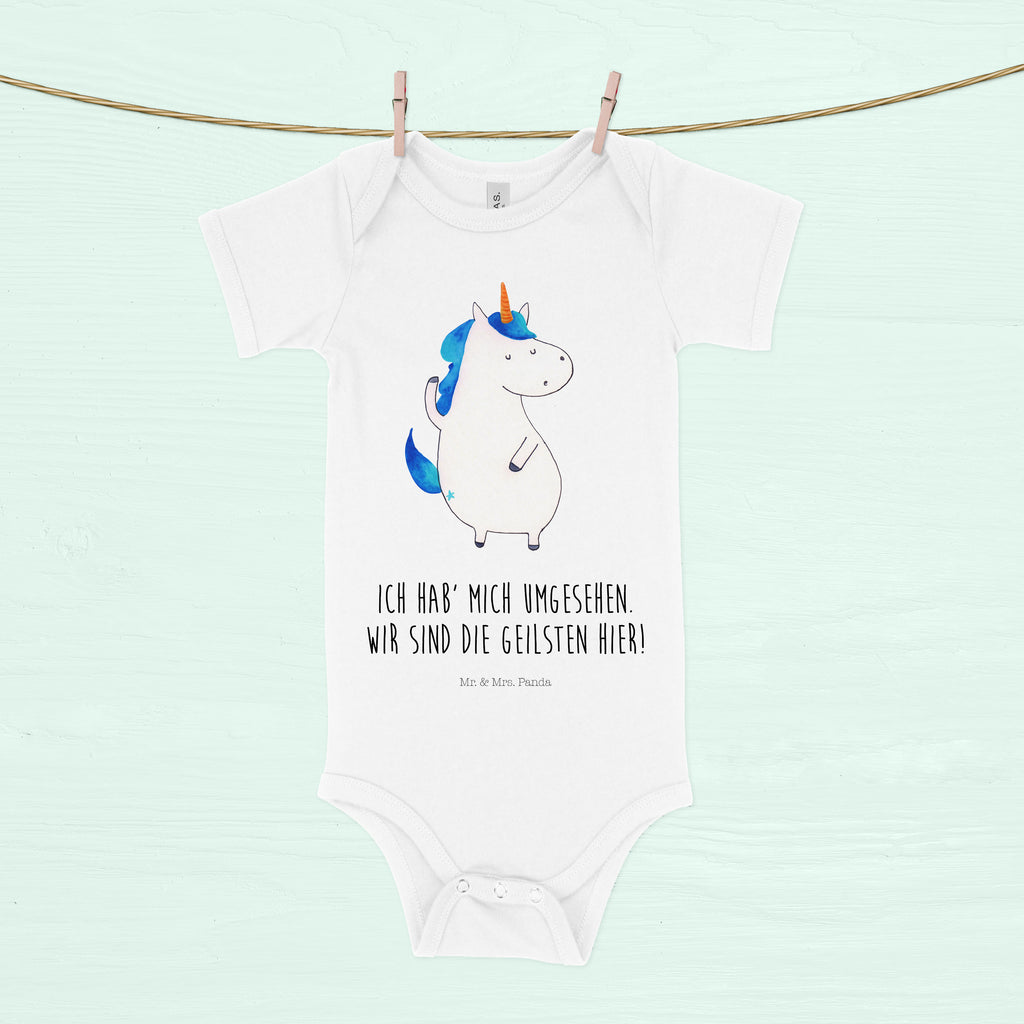Organic Baby Body Einhorn Mann Babykleidung, Babystrampler, Strampler, Wickelbody, Baby Erstausstattung, Junge, Mädchen, Einhorn, Einhörner, Einhorn Deko, Pegasus, Unicorn, cool, Mann, Freundin, Familie, bester Freund, BFF, Party, hübsch, beste