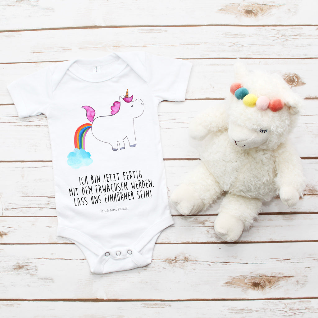 Organic Baby Body Einhorn Pupsend Babykleidung, Babystrampler, Strampler, Wickelbody, Baby Erstausstattung, Junge, Mädchen, Einhorn, Einhörner, Einhorn Deko, Pegasus, Unicorn, Pups, Regenbogen, Glitzer, Einhornpower, Erwachsenwerden, Spaß, lustig, Freundin