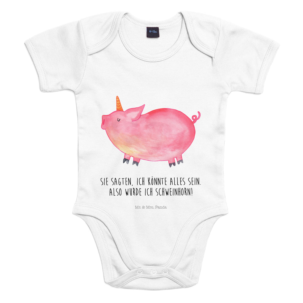 Organic Baby Body Einhorn Schweinhorn Babykleidung, Babystrampler, Strampler, Wickelbody, Baby Erstausstattung, Junge, Mädchen, Einhorn, Einhörner, Einhorn Deko, Pegasus, Unicorn, Party, Spaß, Schwein, Schweinhorn, Bauer, witzig. lustig, Spruch, geschenk, Pig, Piggy, funny, english, englisch