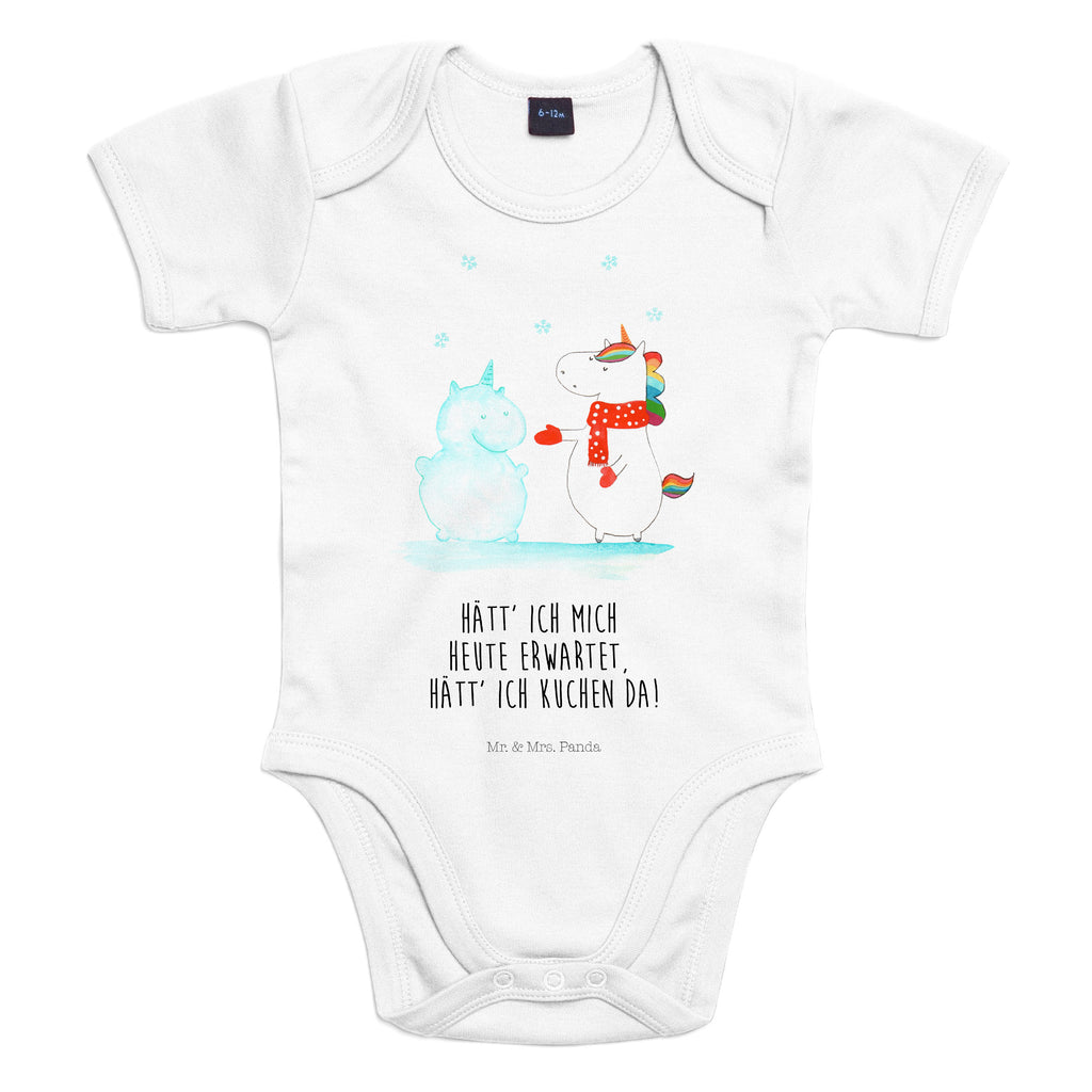 Organic Baby Body Einhorn Schneemann Babykleidung, Babystrampler, Strampler, Wickelbody, Baby Erstausstattung, Junge, Mädchen, Einhorn, Einhörner, Einhorn Deko, Pegasus, Unicorn, Schneemann, Winter, Schnee, Kuchen, Weihnachten, kalt, Mütze, Handschuhe, X-Mas