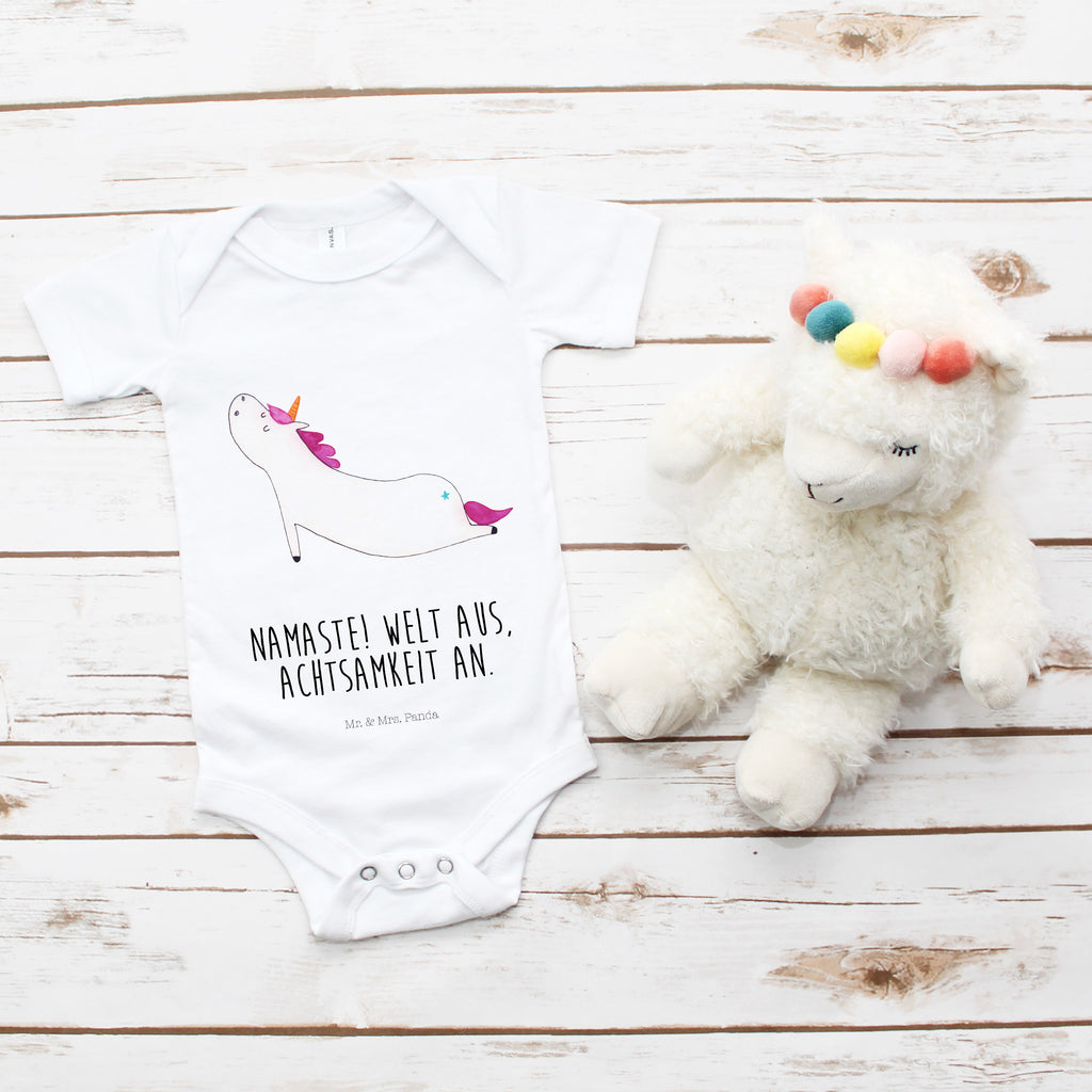 Organic Baby Body Einhorn Yoga Babykleidung, Babystrampler, Strampler, Wickelbody, Baby Erstausstattung, Junge, Mädchen, Einhorn, Einhörner, Einhorn Deko, Pegasus, Unicorn, Yoga, Namaste, Achtsamkeit, Entspannung, Joga, Yogamatte, Sport, lustig, witzig, süß