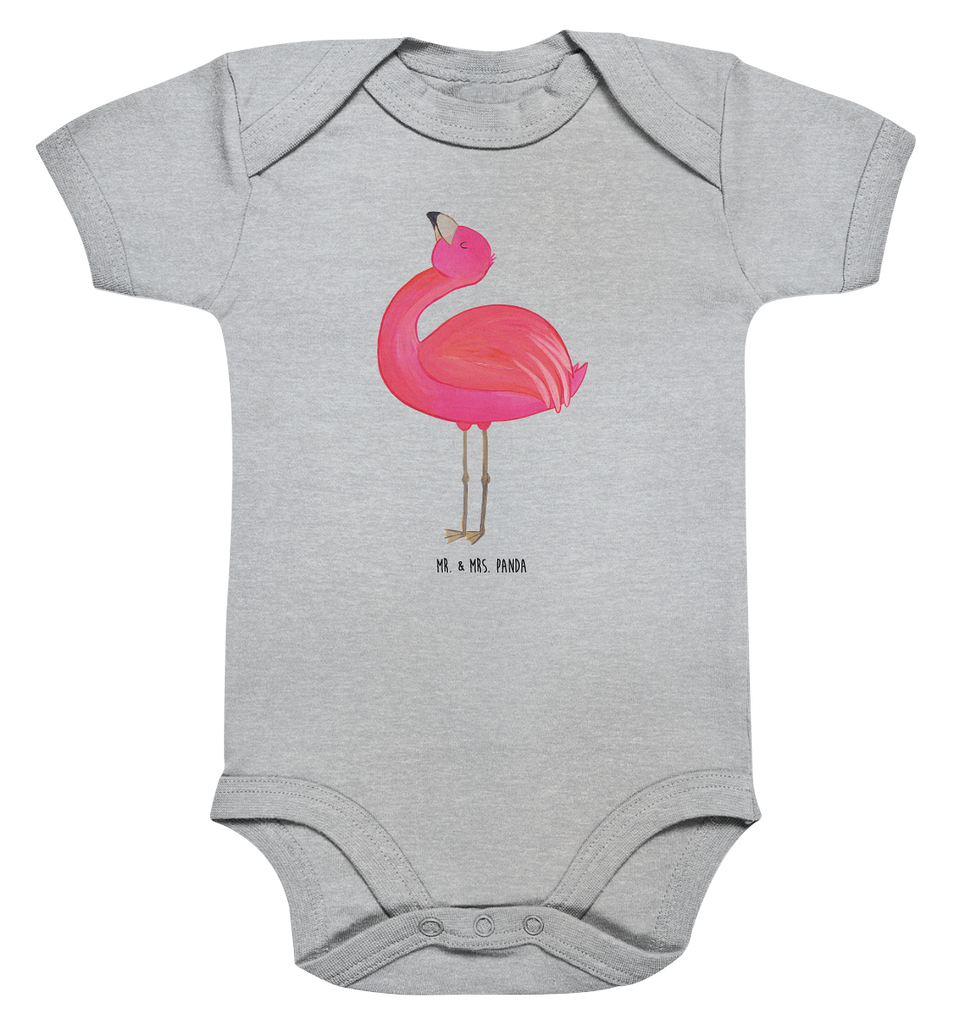 Organic Baby Body Flamingo stolz Babykleidung, Babystrampler, Strampler, Wickelbody, Baby Erstausstattung, Junge, Mädchen, Flamingo, stolz, Freude, Selbstliebe, Selbstakzeptanz, Freundin, beste Freundin, Tochter, Mama, Schwester