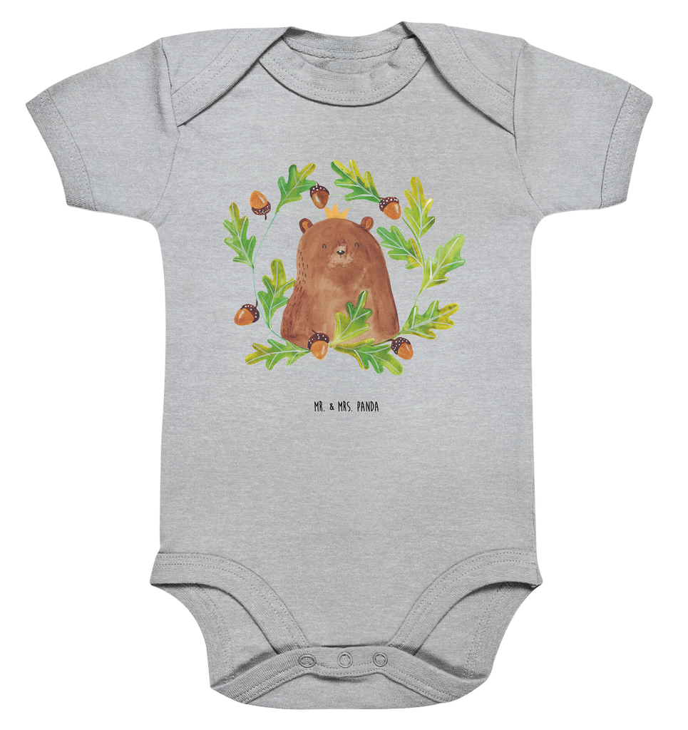 Organic Baby Body Bär König Babykleidung, Babystrampler, Strampler, Wickelbody, Baby Erstausstattung, Junge, Mädchen, Bär, Teddy, Teddybär, Papa, Papa Bär, bester Vater, bester Papa, weltbester Papa, Vatertag, Vater, Dad, Daddy, Papi