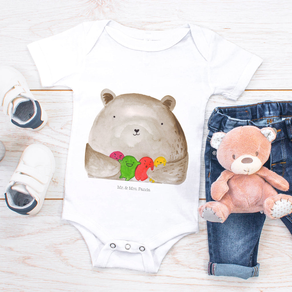 Organic Baby Body Bär Gefühl Babykleidung, Babystrampler, Strampler, Wickelbody, Baby Erstausstattung, Junge, Mädchen, Bär, Teddy, Teddybär, Wahnsinn, Verrückt, Durchgedreht