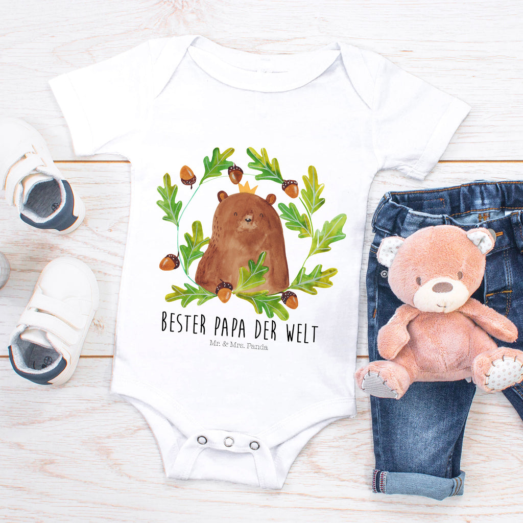 Organic Baby Body Bär König Babykleidung, Babystrampler, Strampler, Wickelbody, Baby Erstausstattung, Junge, Mädchen, Bär, Teddy, Teddybär, Papa, Papa Bär, bester Vater, bester Papa, weltbester Papa, Vatertag, Vater, Dad, Daddy, Papi