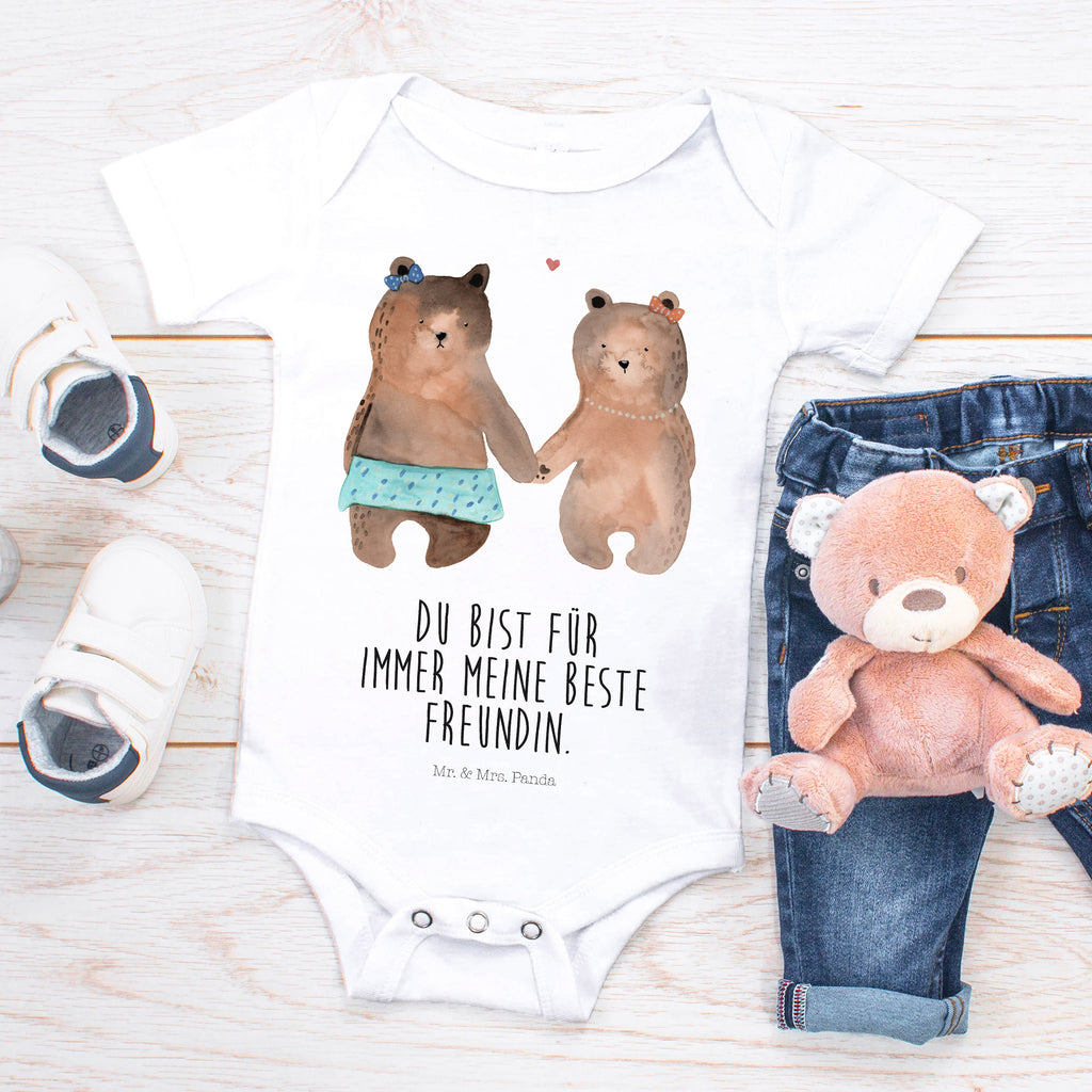Organic Baby Body Bär Freundin Babykleidung, Babystrampler, Strampler, Wickelbody, Baby Erstausstattung, Junge, Mädchen, Bär, Teddy, Teddybär, Bär Freundin Beste Freund Liebe Liebesbeweis Verliebt Kumpel Kumpeliene