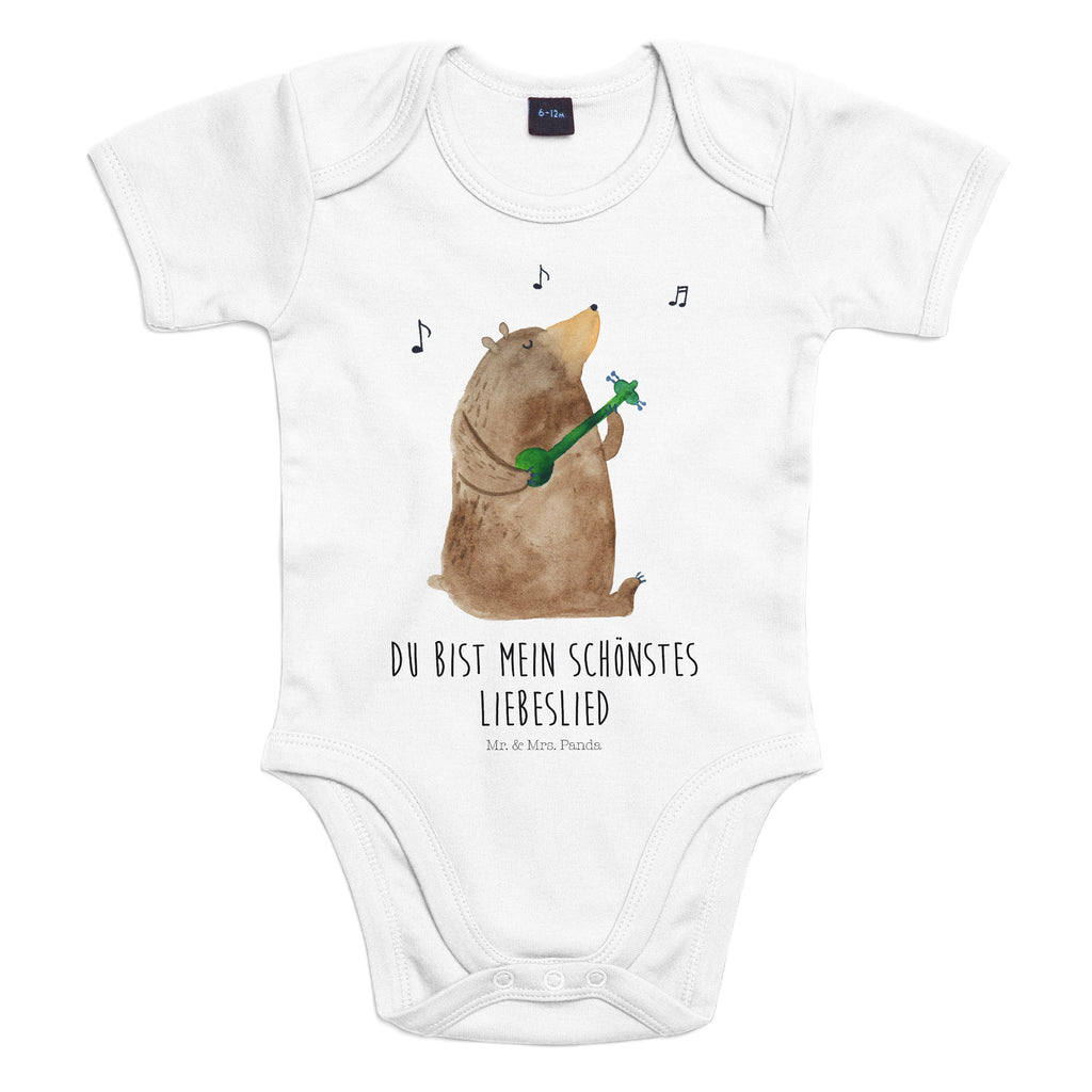 Organic Baby Body Bär Lied Babykleidung, Babystrampler, Strampler, Wickelbody, Baby Erstausstattung, Junge, Mädchen, Bär, Teddy, Teddybär, Bärchen, Bear, Liebeslied, Lied, Song, Valentinstag, Valentine, Geschenk, Partner, Liebe, Freundin, Frau, Herz, Spruch
