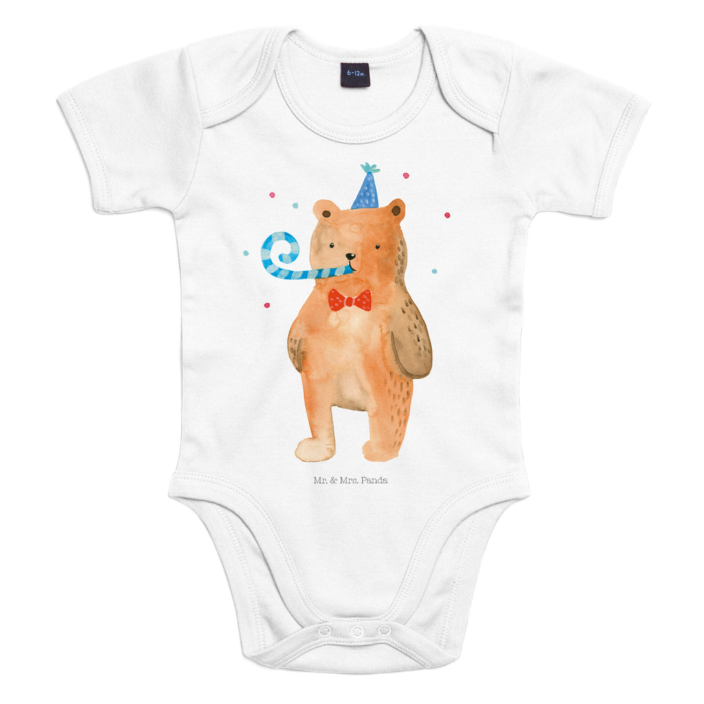 Organic Baby Body Birthday Bär Babykleidung, Babystrampler, Strampler, Wickelbody, Baby Erstausstattung, Junge, Mädchen, Bär, Teddy, Teddybär, Happy Birthday, Alles Gute, Glückwunsch, Geburtstag