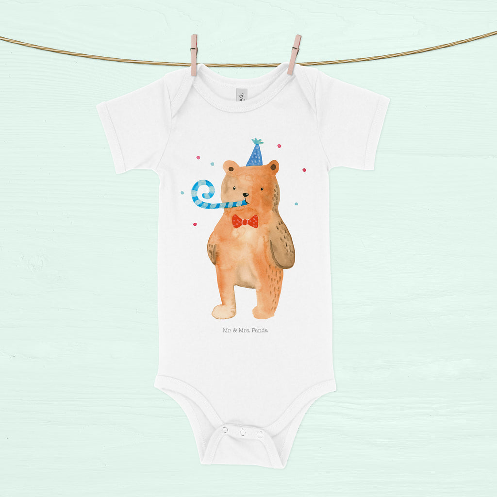 Organic Baby Body Birthday Bär Babykleidung, Babystrampler, Strampler, Wickelbody, Baby Erstausstattung, Junge, Mädchen, Bär, Teddy, Teddybär, Happy Birthday, Alles Gute, Glückwunsch, Geburtstag