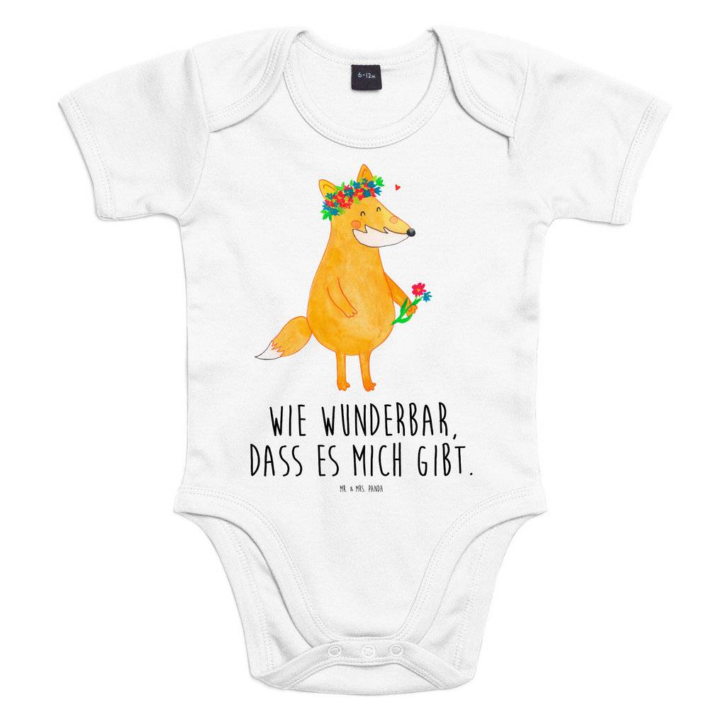 Organic Baby Body Fuchs Blumenliebe Babykleidung, Babystrampler, Strampler, Wickelbody, Baby Erstausstattung, Junge, Mädchen, Fuchs, Füchse, Fox, Liebe, Freundin, Fuchsmädchen, Blumenmädchen, Freundinnen, Liebesbeweis, Blume, Blumen, Motivation, Freude, ich, mich, Selbstliebe