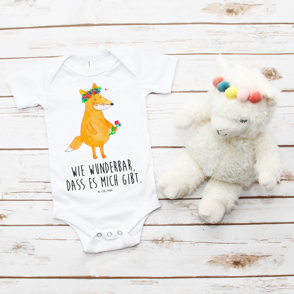 Organic Baby Body Fuchs Blumenliebe Babykleidung, Babystrampler, Strampler, Wickelbody, Baby Erstausstattung, Junge, Mädchen, Fuchs, Füchse, Fox, Liebe, Freundin, Fuchsmädchen, Blumenmädchen, Freundinnen, Liebesbeweis, Blume, Blumen, Motivation, Freude, ich, mich, Selbstliebe