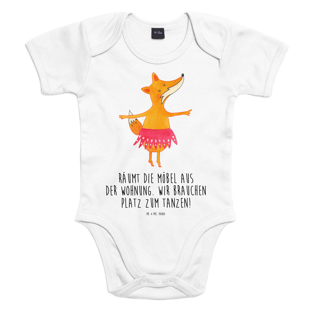 Organic Baby Body Fuchs Ballerina Babykleidung, Babystrampler, Strampler, Wickelbody, Baby Erstausstattung, Junge, Mädchen, Fuchs, Fuchs Spruch, Füchse, Füchsin, Ballerina, Ballett, Tänzerin, Tanzen, Party, Einladung, Geburtstag