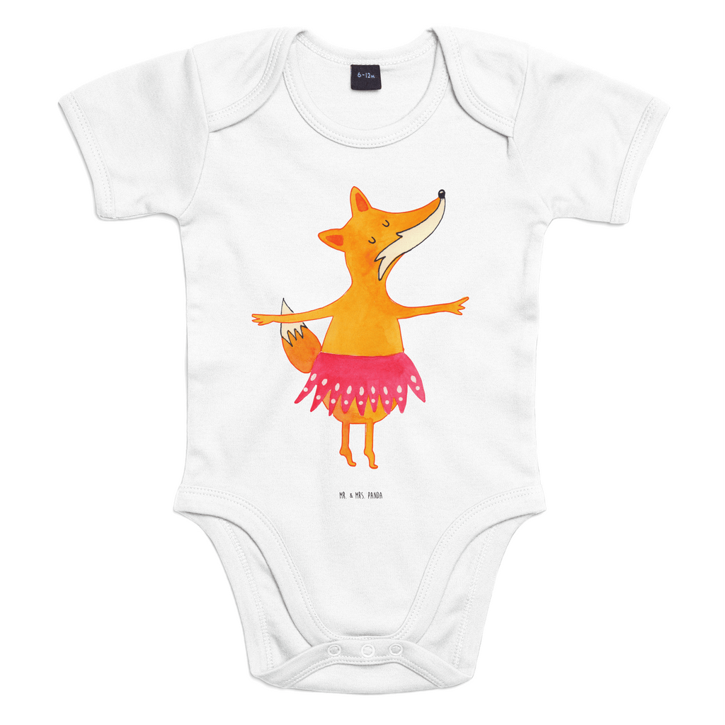 Organic Baby Body Fuchs Ballerina Babykleidung, Babystrampler, Strampler, Wickelbody, Baby Erstausstattung, Junge, Mädchen, Fuchs, Fuchs Spruch, Füchse, Füchsin, Ballerina, Ballett, Tänzerin, Tanzen, Party, Einladung, Geburtstag