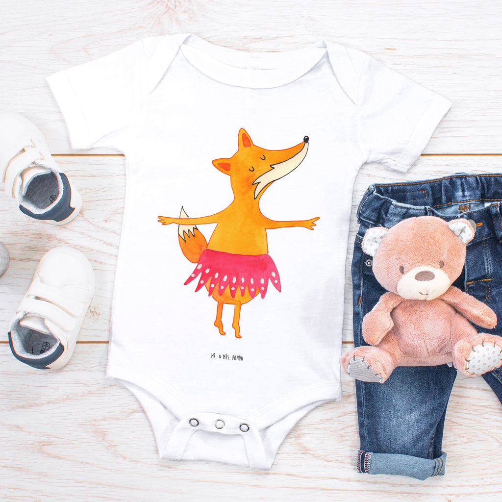 Organic Baby Body Fuchs Ballerina Babykleidung, Babystrampler, Strampler, Wickelbody, Baby Erstausstattung, Junge, Mädchen, Fuchs, Fuchs Spruch, Füchse, Füchsin, Ballerina, Ballett, Tänzerin, Tanzen, Party, Einladung, Geburtstag