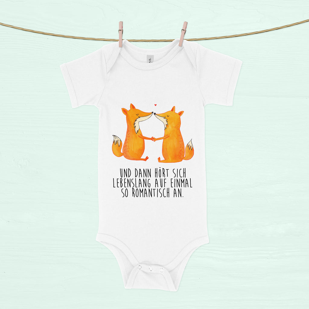 Organic Baby Body Füchse Liebe