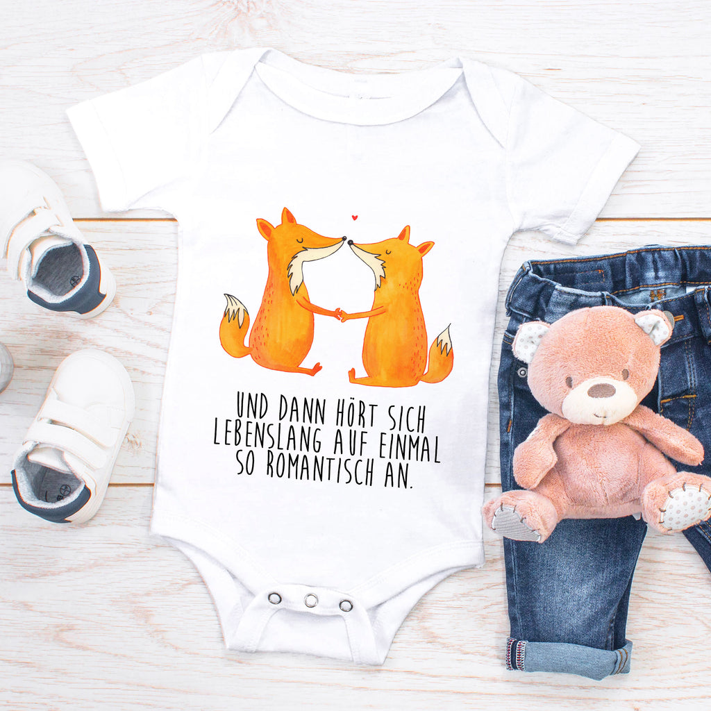 Organic Baby Body Füchse Liebe