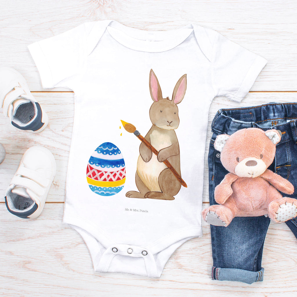 Organic Baby Body Hase Eiermalen Babykleidung, Babystrampler, Strampler, Wickelbody, Baby Erstausstattung, Junge, Mädchen, Ostern, Osterhase, Ostergeschenke, Osternest, Osterdeko, Geschenk zu Ostern, Frohe Ostern, Ostergrüße, Osterblume, Osterei, bemalte Ostereier, Hase, Kaninchen, Eiermalen
